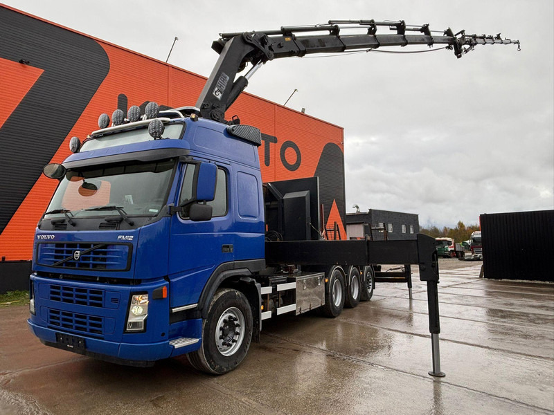 Volvo FM 12 460 8x4*4 HIAB 422 E-5 HIPRO+JIB / HOOK LIFT 20 ton / L=5600 mm / PLATFORM - Kamion sa hidrauličnom kukom, Kamion sa dizalicom: slika 1 Volvo FM 12 460 8x4*4 HIAB 422 E-5 HIPRO+JIB / HOOK LIFT 20 ton / L=5600 mm / PLATFORM - Kamion sa hidrauličnom kukom, Kamion sa dizalicom: slika 1