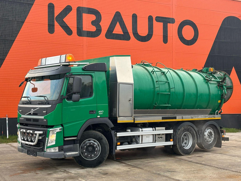 Volvo FM 410 6x2*4 EUR-MARK TANK 14000L / VACUUM Ingersoll Rand VTB.810H.MA / PRESSURE WASH - Vakuumska cisterna: slika 1 Volvo FM 410 6x2*4 EUR-MARK TANK 14000L / VACUUM Ingersoll Rand VTB.810H.MA / PRESSURE WASH - Vakuumska cisterna: slika 1