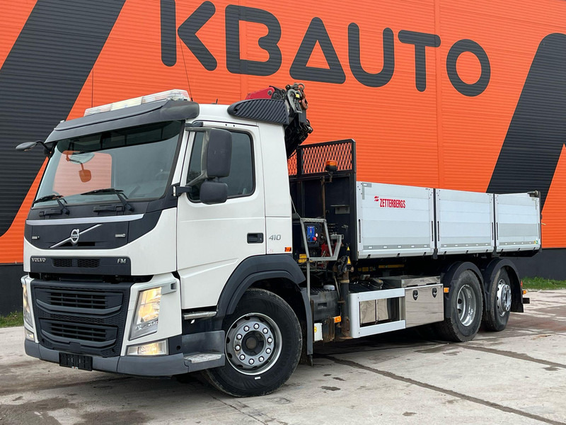 Volvo FM 410 6x2*4 HMF 1120-K4 / TIPPER BOX L=5573 mm - Istovarivač, Kamion sa dizalicom: slika 2 Volvo FM 410 6x2*4 HMF 1120-K4 / TIPPER BOX L=5573 mm - Istovarivač, Kamion sa dizalicom: slika 2