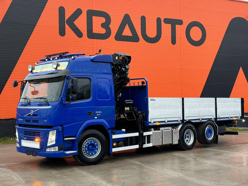 Volvo FM 500 6x2*4 HIAB 244E-6 / PLATFORM L=6310 mm - Kamion sa tovarnim sandukom, Kamion sa dizalicom: slika 2 Volvo FM 500 6x2*4 HIAB 244E-6 / PLATFORM L=6310 mm - Kamion sa tovarnim sandukom, Kamion sa dizalicom: slika 2