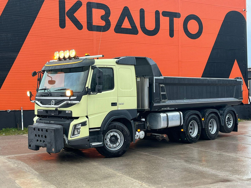 Volvo FMX 500 8x4*4 UNDERBODY SCRAPER / SNOWPLOW EQUIPMENT / BOX L=6203 mm - Istovarivač: slika 1 Volvo FMX 500 8x4*4 UNDERBODY SCRAPER / SNOWPLOW EQUIPMENT / BOX L=6203 mm - Istovarivač: slika 1