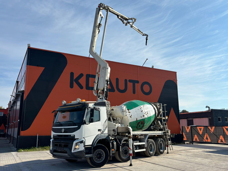 Volvo FMX 500 8x4 PUMI 24-3 - 24 m - 2303 hours / 7 m3 / FULL STEEL - Auto pumpa za beton: slika 1 Volvo FMX 500 8x4 PUMI 24-3 - 24 m - 2303 hours / 7 m3 / FULL STEEL - Auto pumpa za beton: slika 1