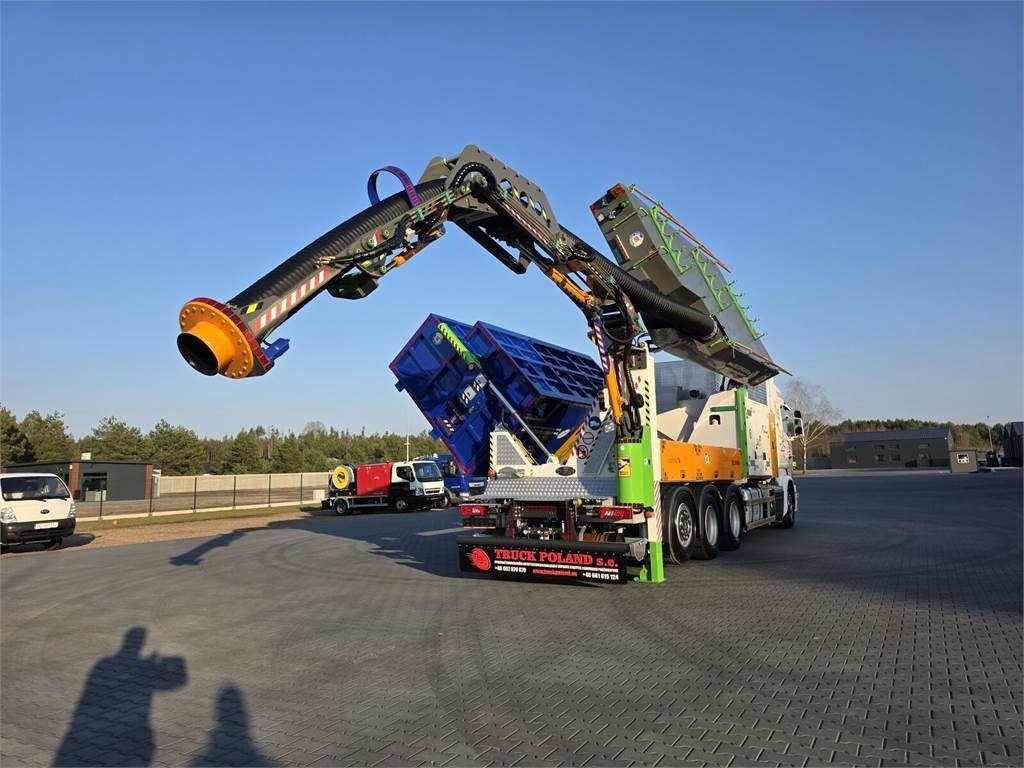 Scania V8 R580 MTS DINO 5 TRIPLE 54000V Saugbagger cleane - Vakuumska cisterna: slika 1 Scania V8 R580 MTS DINO 5 TRIPLE 54000V Saugbagger cleane - Vakuumska cisterna: slika 1