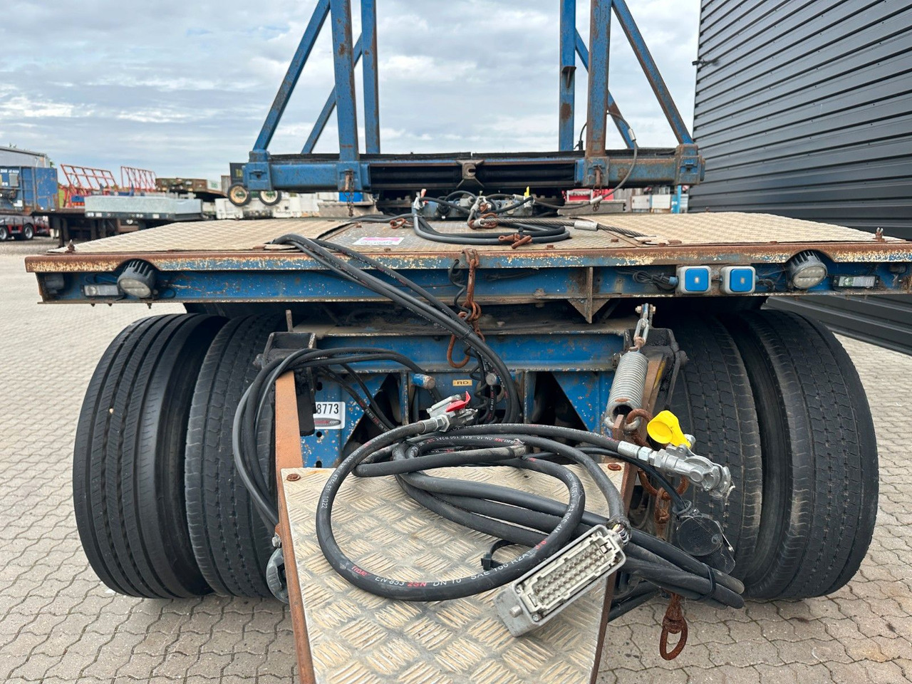 Faymonville 3 achs nachläufer - Niska poluprikolica za prevoz: slika 5 Faymonville 3 achs nachläufer - Niska poluprikolica za prevoz: slika 5