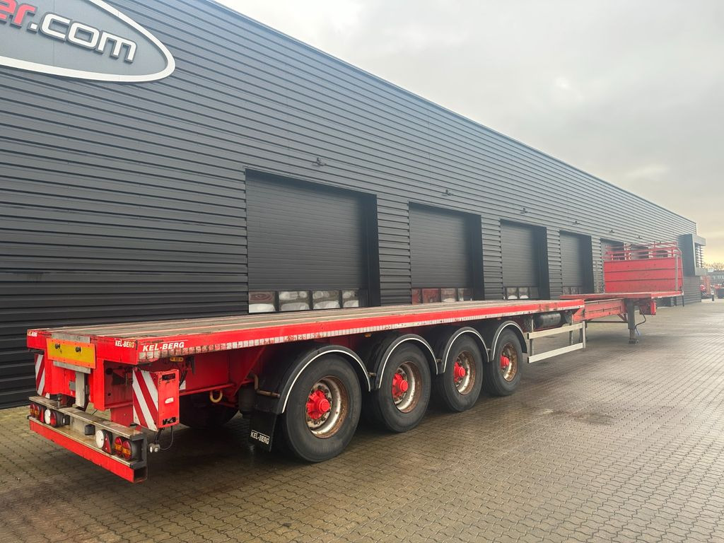 Kel-Berg 4 achs teletrailer / ausziehbar Kel-Berg 4 achs teletrailer / ausziehbar - Niska poluprikolica za prevoz: slika 4 Kel-Berg 4 achs teletrailer / ausziehbar Kel-Berg 4 achs teletrailer / ausziehbar - Niska poluprikolica za prevoz: slika 4