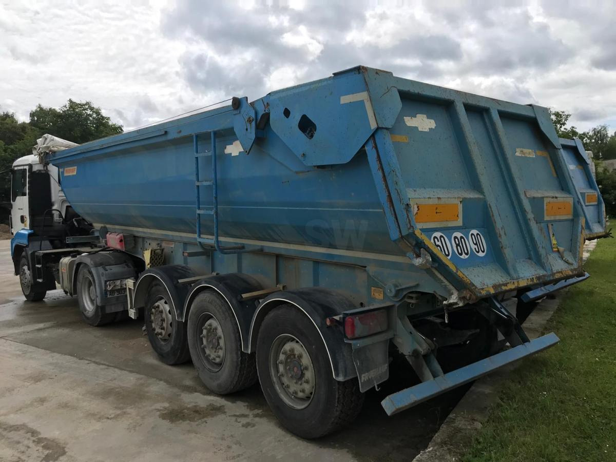 Fruehauf Benne 38 T – 3 essieux - Poluprikolica istovarivača: slika 1 Fruehauf Benne 38 T – 3 essieux - Poluprikolica istovarivača: slika 1