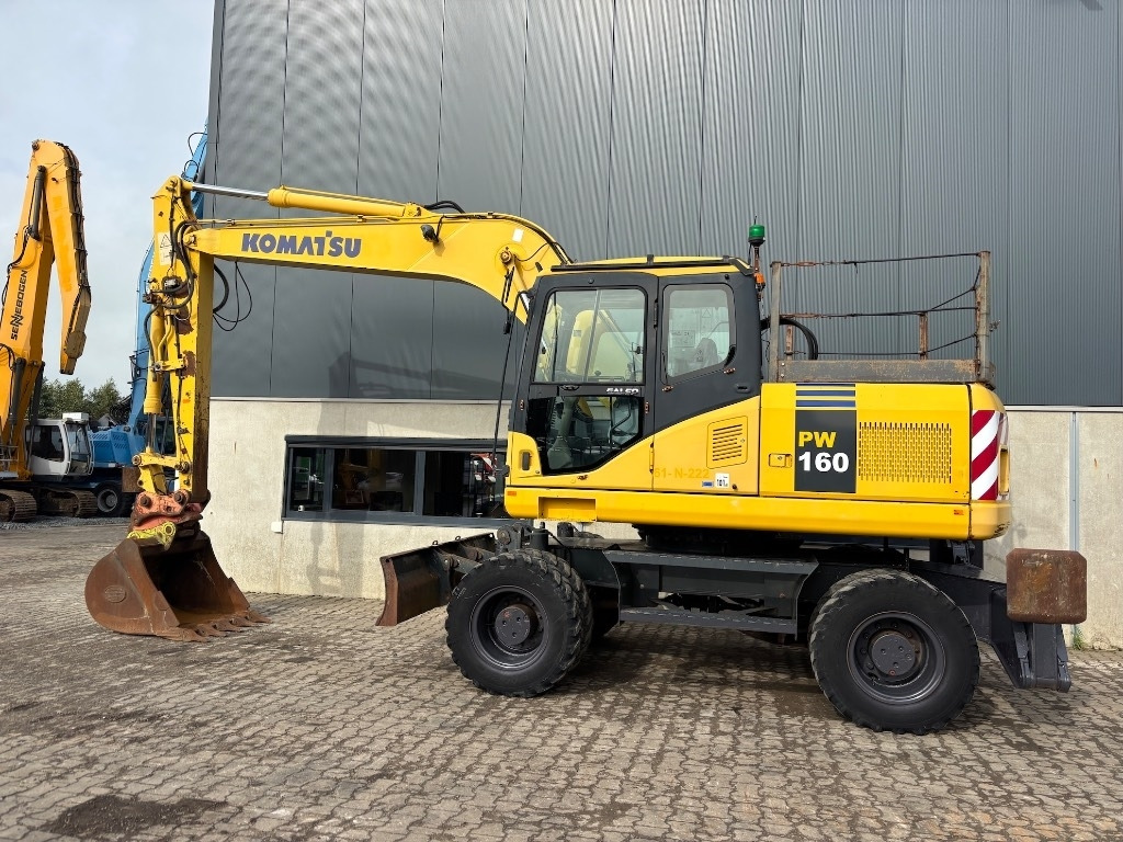 Komatsu PW 160-7 - PW160 - PW 160 - PW 180 - PW 140 - Bager točkaš: slika 3 Komatsu PW 160-7 - PW160 - PW 160 - PW 180 - PW 140 - Bager točkaš: slika 3
