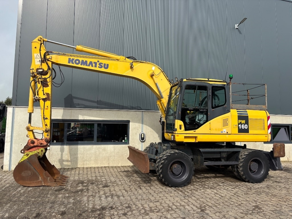 Komatsu PW 160-7 - PW160 - PW 160 - PW 180 - PW 140 - Bager točkaš: slika 2 Komatsu PW 160-7 - PW160 - PW 160 - PW 180 - PW 140 - Bager točkaš: slika 2