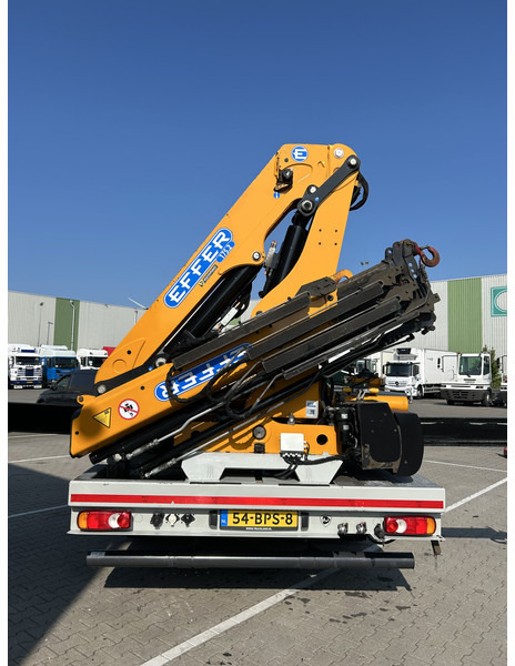Kamion sa tovarnim sandukom, Kamion sa dizalicom DAF LF 320 FA 19T + Burg BPM 0018 Trailer / Effer 175.2/c3s Crane / NL Combi: slika 15