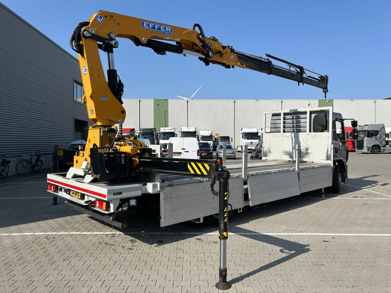 DAF LF 320 FA 19T + Burg BPM 0018 Trailer / Effer 175.2/c3s Crane / NL Combi - Kamion sa tovarnim sandukom, Kamion sa dizalicom: slika 2 DAF LF 320 FA 19T + Burg BPM 0018 Trailer / Effer 175.2/c3s Crane / NL Combi - Kamion sa tovarnim sandukom, Kamion sa dizalicom: slika 2