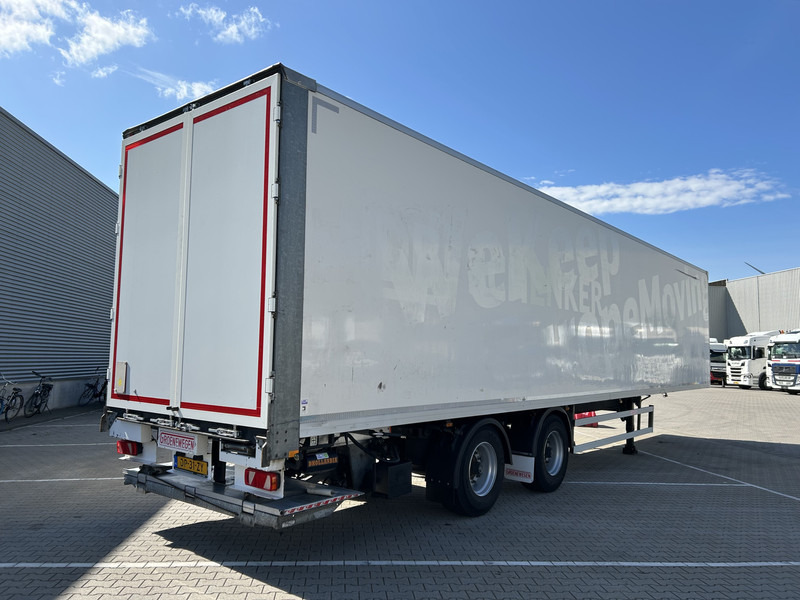 Groenewegen DRO-14-18 B / Box / Laadklep / Stuuras / APK 08-26 - Poluprikolica sa zatvorenim sandukom: slika 2 Groenewegen DRO-14-18 B / Box / Laadklep / Stuuras / APK 08-26 - Poluprikolica sa zatvorenim sandukom: slika 2