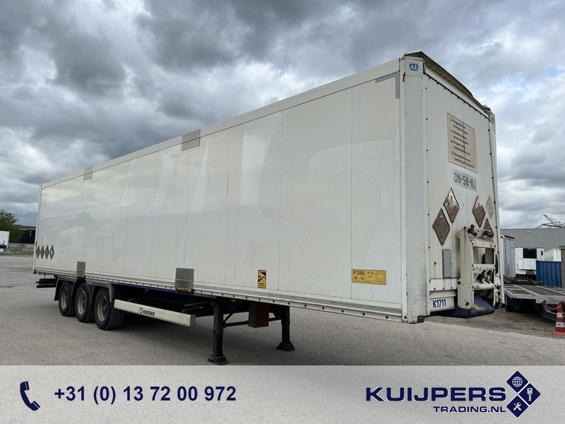 Krone DryLiner / Box / Front Damage / BPW Drum / APK TUV 12-25 - Poluprikolica sa zatvorenim sandukom: slika 1 Krone DryLiner / Box / Front Damage / BPW Drum / APK TUV 12-25 - Poluprikolica sa zatvorenim sandukom: slika 1