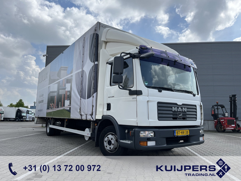 MAN TGL 12.180 / 12 Ton / 781 dkm / Oil Leak / Canvas Box / NL Truck - Kamion sa zatvorenim sandukom: slika 1 MAN TGL 12.180 / 12 Ton / 781 dkm / Oil Leak / Canvas Box / NL Truck - Kamion sa zatvorenim sandukom: slika 1