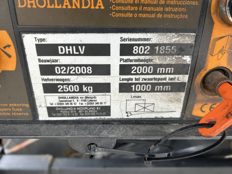 Poluprikolica sa zatvorenim sandukom Pacton B2-001 / Box / Loadlift 2500 kg / BPW Drum / NL Trailer: slika 6