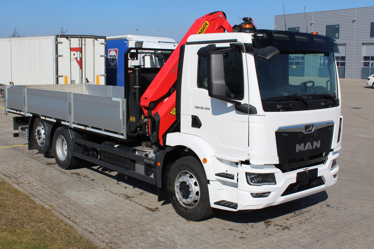 MAN TGM 26.320 6×2-4 PK19.001SLD5 Brädgårdsbil - Kamion sa tovarnim sandukom, Kamion sa dizalicom: slika 2 MAN TGM 26.320 6×2-4 PK19.001SLD5 Brädgårdsbil - Kamion sa tovarnim sandukom, Kamion sa dizalicom: slika 2