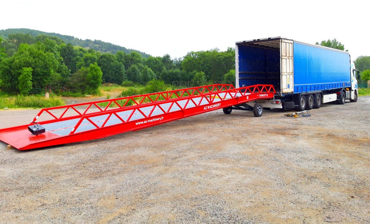 Novu Utovarna rampa **RENTAL** AZ RAMP-EASY XL-8 . Mobil Loading Ramp  WIDE With Level Off, 8 t Capacity: slika 9