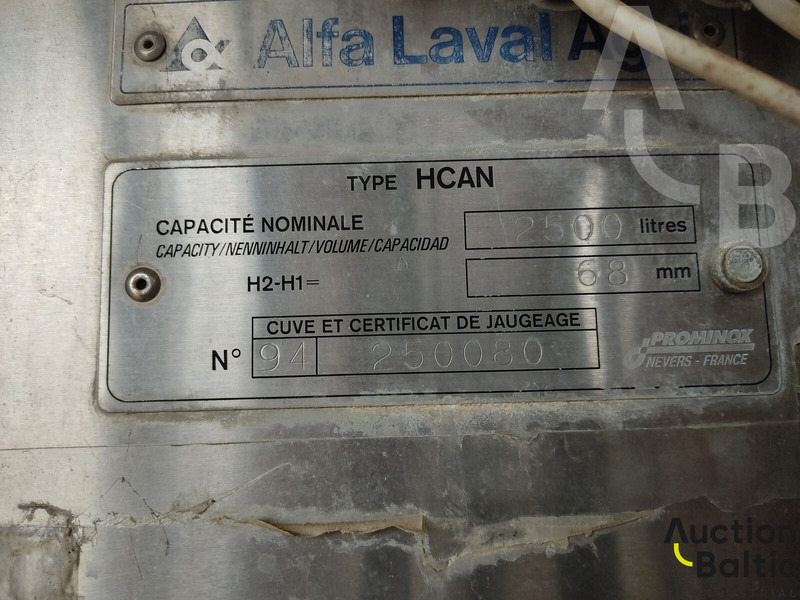 Oprema za stoku za prevoz mleka DeLaval mobile milking equipment: slika 9