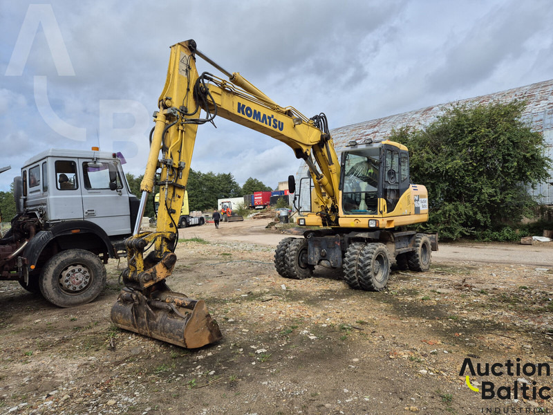 Komatsu PW160-7 - Bager točkaš: slika 1 Komatsu PW160-7 - Bager točkaš: slika 1