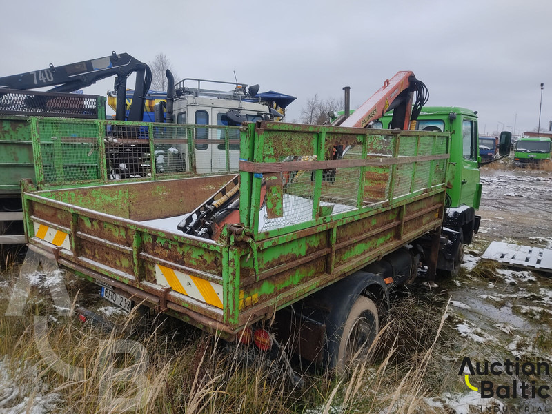 Mercedes-Benz 814 - Istovarivač, Kamion sa dizalicom: slika 4 Mercedes-Benz 814 - Istovarivač, Kamion sa dizalicom: slika 4