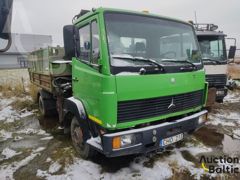 Mercedes-Benz 814 - Istovarivač, Kamion sa dizalicom: slika 1 Mercedes-Benz 814 - Istovarivač, Kamion sa dizalicom: slika 1