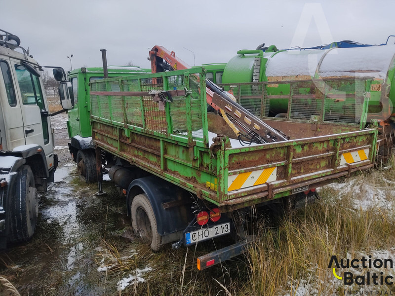 Mercedes-Benz 814 - Istovarivač, Kamion sa dizalicom: slika 3 Mercedes-Benz 814 - Istovarivač, Kamion sa dizalicom: slika 3