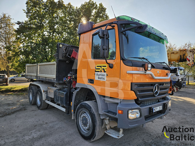 Mercedes-Benz Actros 1844 - Istovarivač, Kamion sa dizalicom: slika 1 Mercedes-Benz Actros 1844 - Istovarivač, Kamion sa dizalicom: slika 1