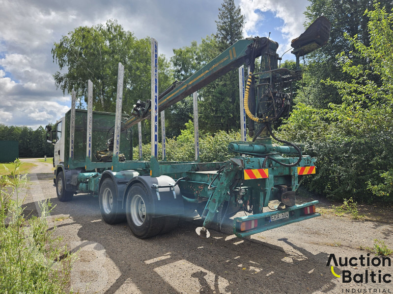 Scania R 124 GB - Šumska prikolica: slika 4 Scania R 124 GB - Šumska prikolica: slika 4