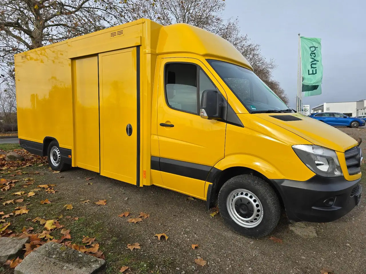 Mercedes-Benz Sprinter/Regalsystem/70kW/1. Hand - Dostavno vozilo sa zatvorenim sandukom: slika 1 Mercedes-Benz Sprinter/Regalsystem/70kW/1. Hand - Dostavno vozilo sa zatvorenim sandukom: slika 1