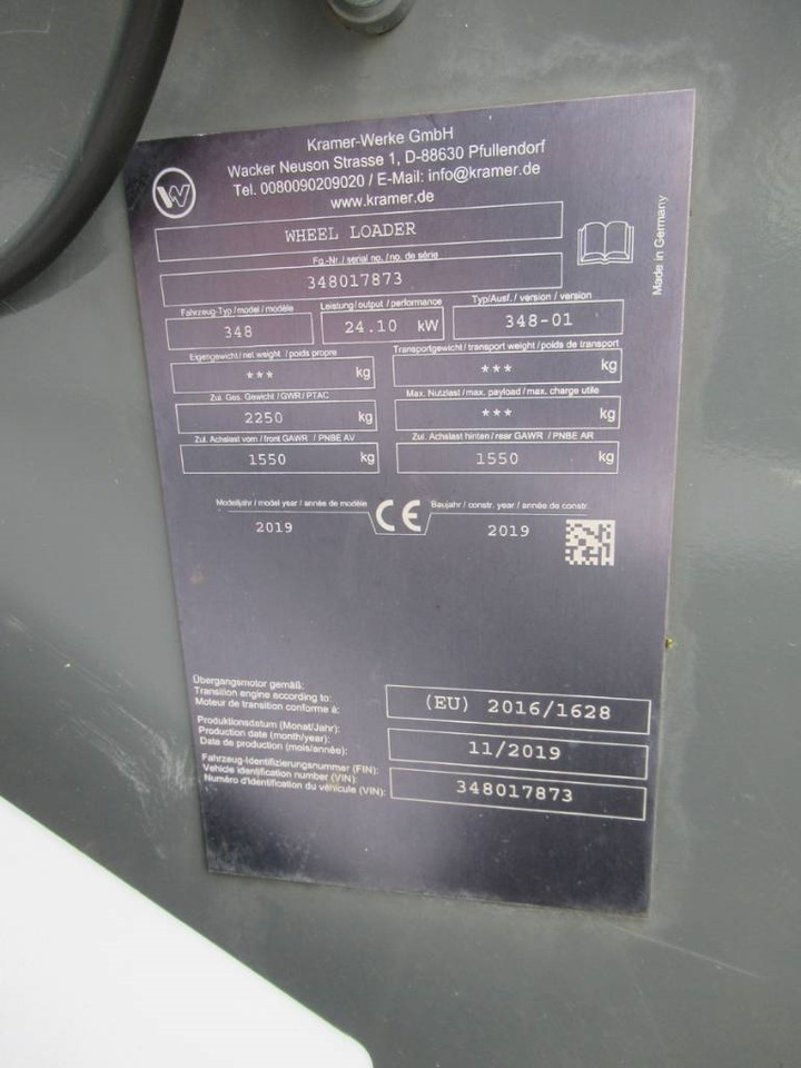 Kramer 5035 Neu Reifen neue Schaufel 33PS Motor - Utovarivač točkaš: slika 5 Kramer 5035 Neu Reifen neue Schaufel 33PS Motor - Utovarivač točkaš: slika 5