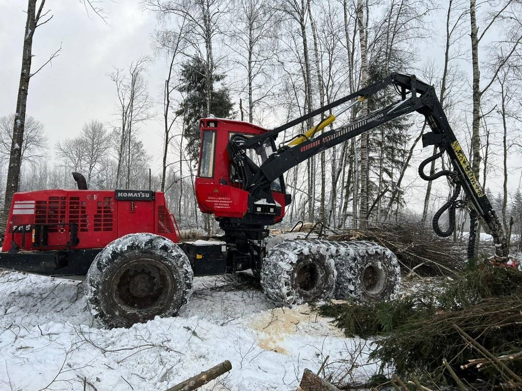 Komatsu 911.5 - Kombajn za šumarstvo: slika 2 Komatsu 911.5 - Kombajn za šumarstvo: slika 2