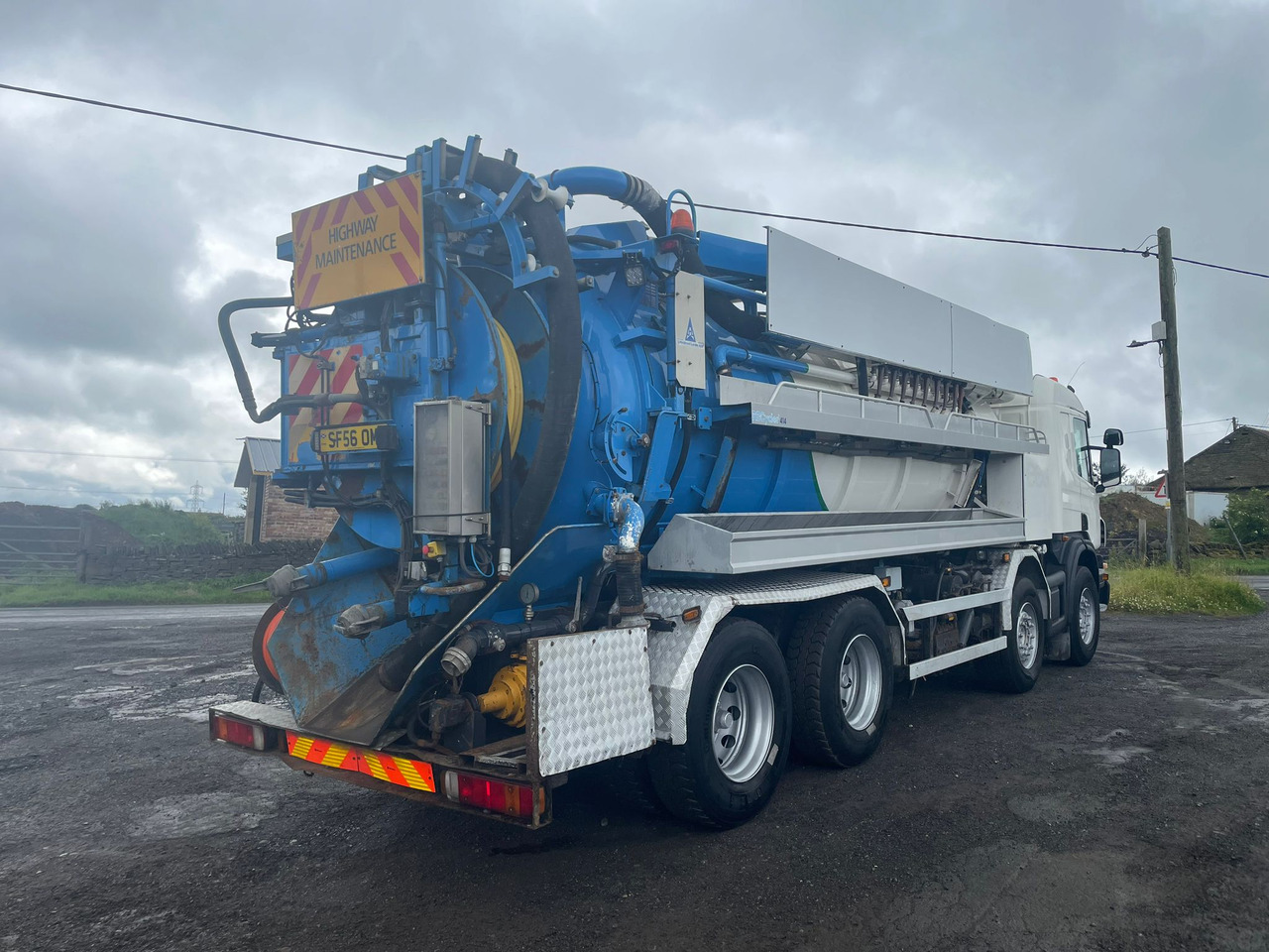 Scania P420 JHL combi tanker recykler - Vakuumska cisterna: slika 3 Scania P420 JHL combi tanker recykler - Vakuumska cisterna: slika 3