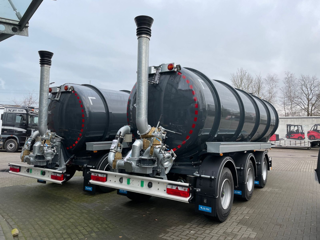Novu Poluprikolica cisterna D-TEC TANKTRAILER FV2011-20-R295 D-TEC Gülletanker FV2011 Zwangslenkung: slika 14