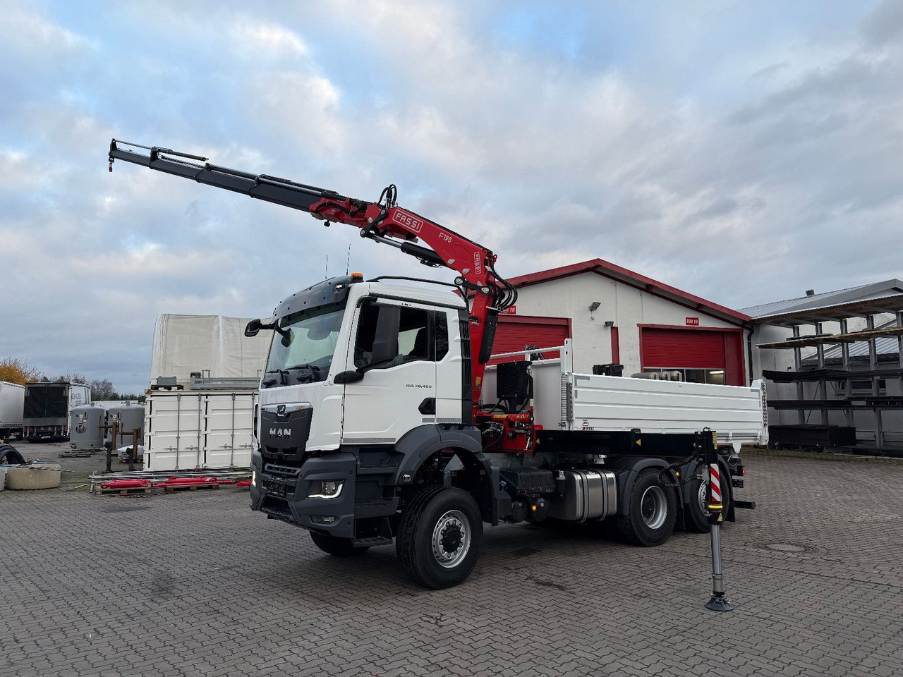 MAN TGS 26.400 6x4 Krankipper Fassi/SOFORT VERFÜGBAR - Kamion, Kamion sa dizalicom: slika 1 MAN TGS 26.400 6x4 Krankipper Fassi/SOFORT VERFÜGBAR - Kamion, Kamion sa dizalicom: slika 1