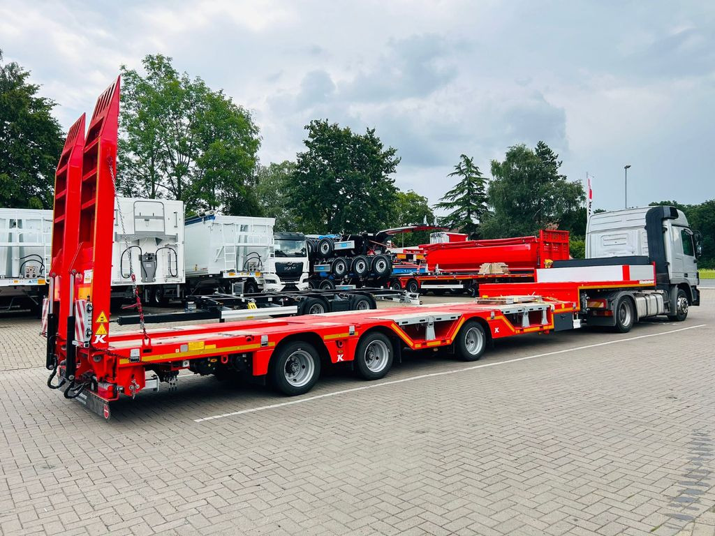 Kässbohrer KSLA RJ Mega Jumbo Tieflader mit Radmulden tele - Niska poluprikolica za prevoz: slika 4 Kässbohrer KSLA RJ Mega Jumbo Tieflader mit Radmulden tele - Niska poluprikolica za prevoz: slika 4