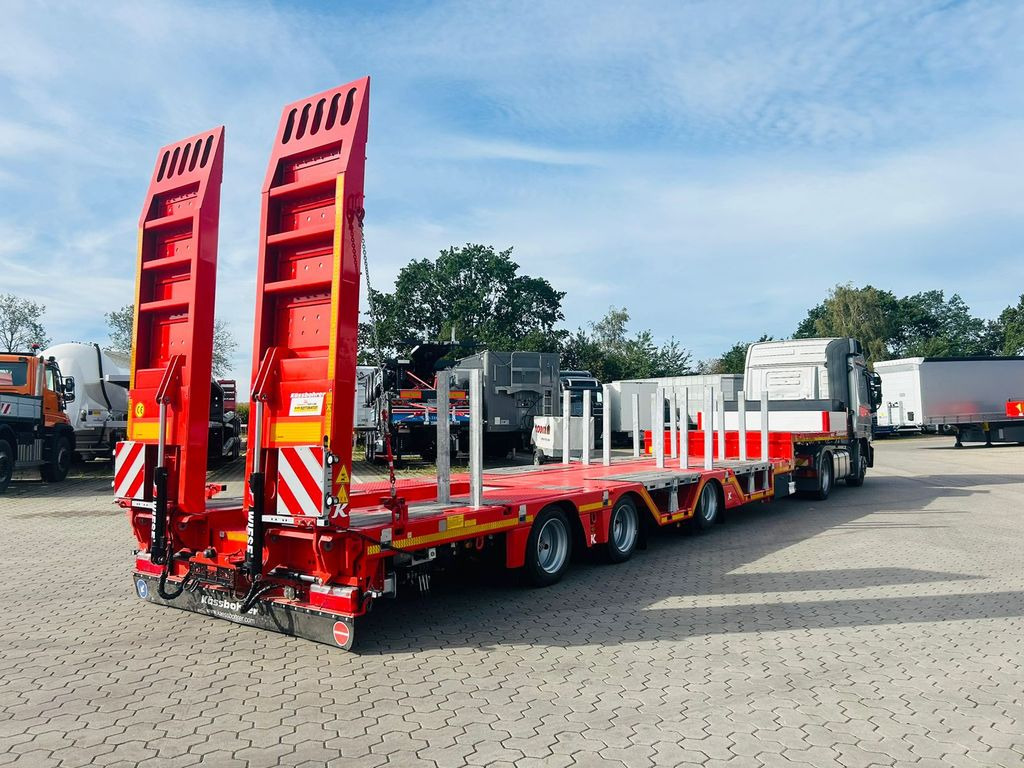 Kässbohrer KSLA RJ Mega Jumbo Tieflader mit Radmulden tele - Niska poluprikolica za prevoz: slika 2 Kässbohrer KSLA RJ Mega Jumbo Tieflader mit Radmulden tele - Niska poluprikolica za prevoz: slika 2