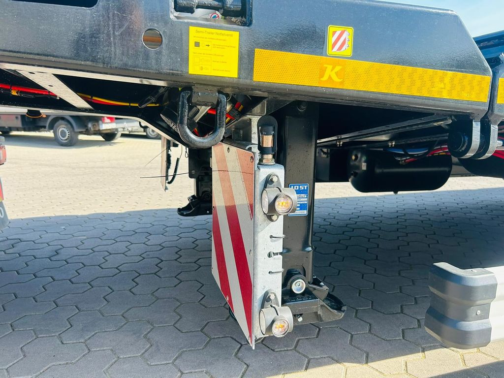 Novu Plato poluprikolica Kässbohrer Mega Tele HD Plattform Auflieger mit Radmulden: slika 14