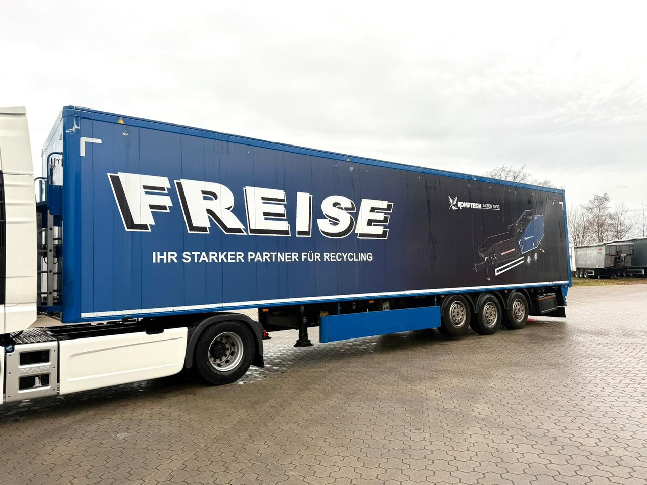 Knapen K200 Schubboden 92m³ - Poluprikolica sa pokretnim podom: slika 2 Knapen K200 Schubboden 92m³ - Poluprikolica sa pokretnim podom: slika 2