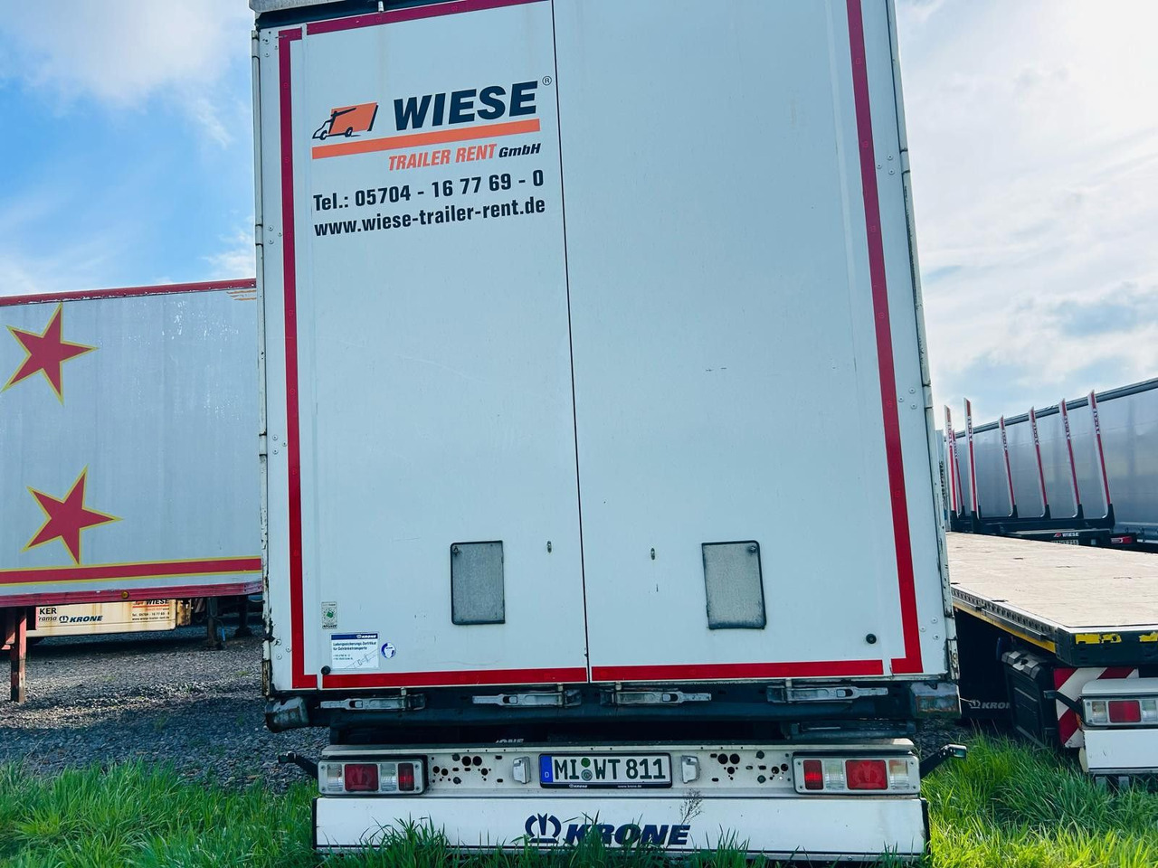 Krone Schiebeplanen Auflieger TÜV Neu - Poluprikolica sa ceradom: slika 5 Krone Schiebeplanen Auflieger TÜV Neu - Poluprikolica sa ceradom: slika 5