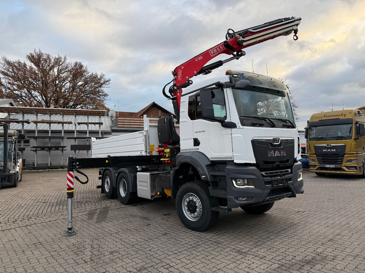 MAN TGS 26.400 6x4 Krankipper Fassi/SOFORT VERFÜGBAR - Kamion sa dizalicom: slika 1 MAN TGS 26.400 6x4 Krankipper Fassi/SOFORT VERFÜGBAR - Kamion sa dizalicom: slika 1