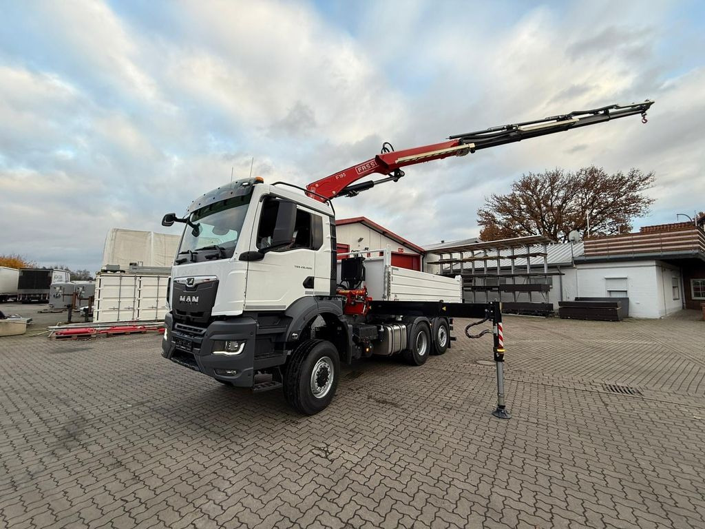 MAN TGS 26.400 6x4 Krankipper Fassi/SOFORT VERFÜGBAR - Istovarivač, Kamion sa dizalicom: slika 1 MAN TGS 26.400 6x4 Krankipper Fassi/SOFORT VERFÜGBAR - Istovarivač, Kamion sa dizalicom: slika 1