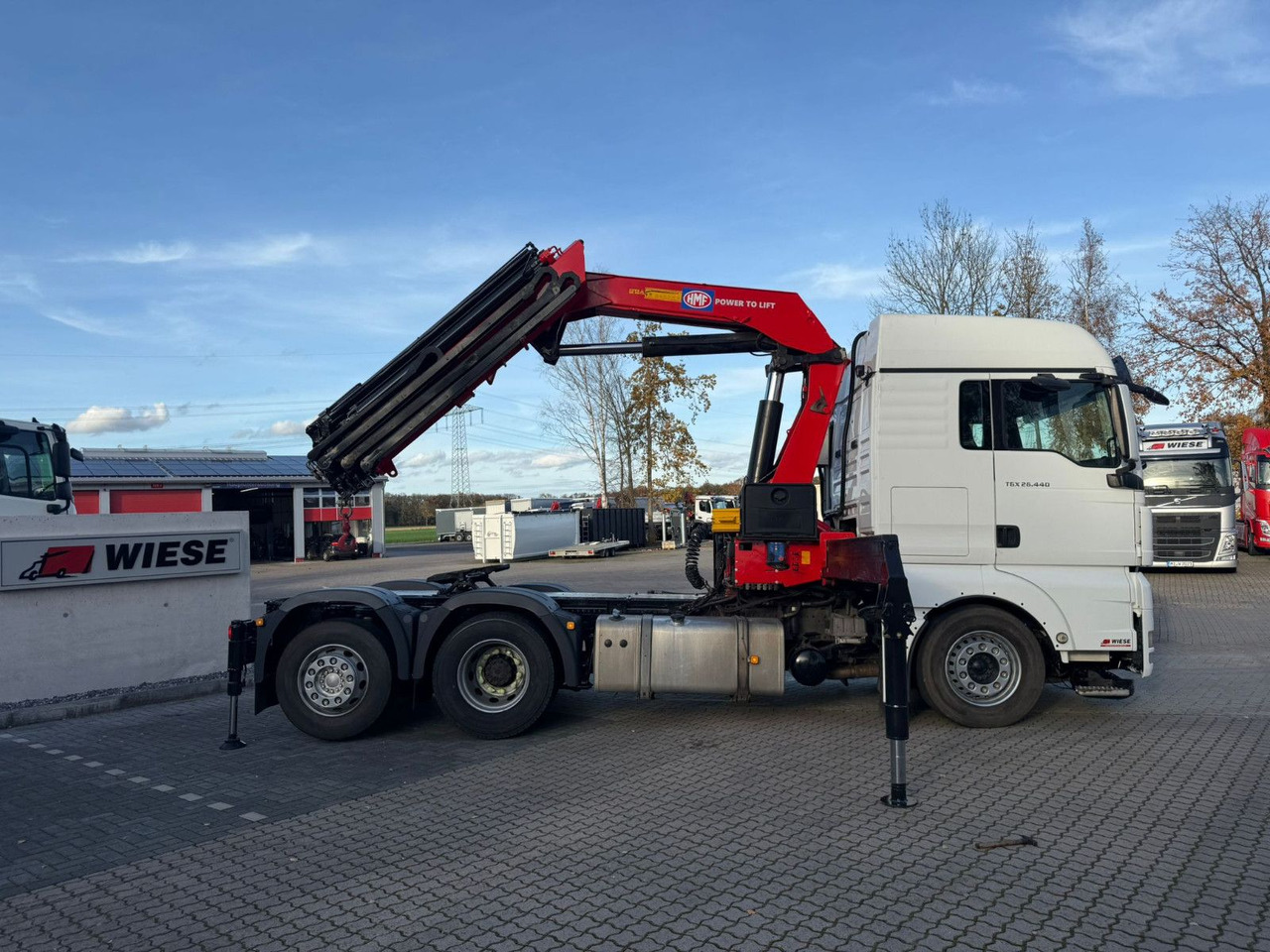 MAN TGX 26.440 6x2 mit HMF 3000-5 Kran Top Zustand - Kamion sa dizalicom: slika 2 MAN TGX 26.440 6x2 mit HMF 3000-5 Kran Top Zustand - Kamion sa dizalicom: slika 2