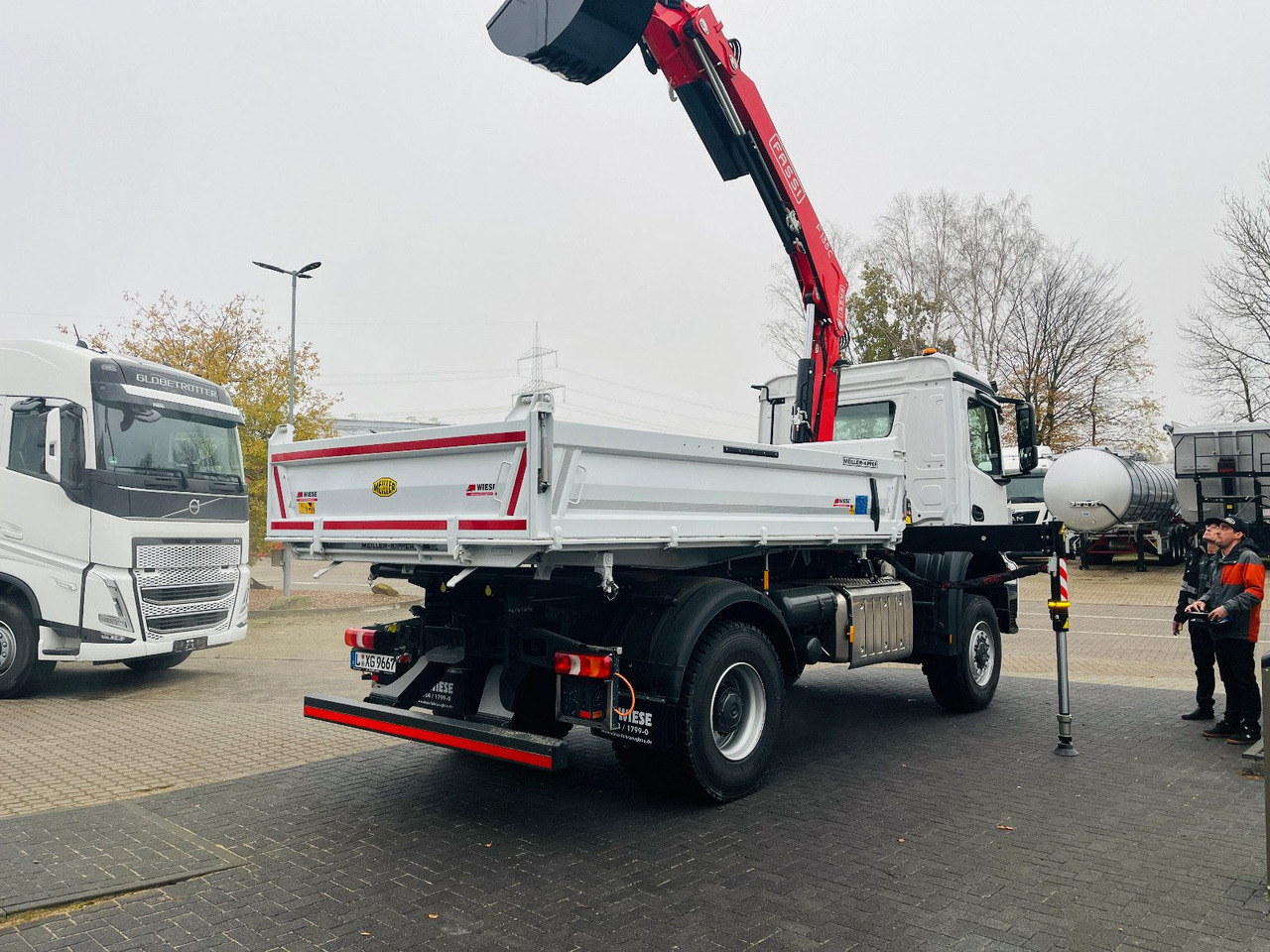 Mercedes-Benz Arocs 1835 4x4 Meiller Fassi Kran Kipper - Istovarivač, Kamion sa dizalicom: slika 5 Mercedes-Benz Arocs 1835 4x4 Meiller Fassi Kran Kipper - Istovarivač, Kamion sa dizalicom: slika 5