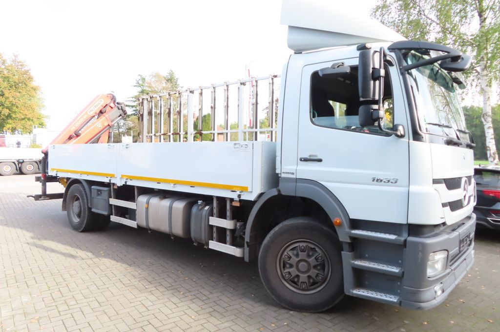 Mercedes-Benz Axor 1833 L - Glastransporter Kran Palfinger - Kamion sa tovarnim sandukom, Kamion sa dizalicom: slika 4 Mercedes-Benz Axor 1833 L - Glastransporter Kran Palfinger - Kamion sa tovarnim sandukom, Kamion sa dizalicom: slika 4