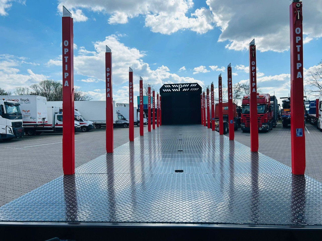 Poluprikolica šticarka PAVIC 3-Achs Plattform-Auflieger/Leergew. ca. 7,1t: slika 7 Poluprikolica šticarka PAVIC 3-Achs Plattform-Auflieger/Leergew. ca. 7,1t: slika 7