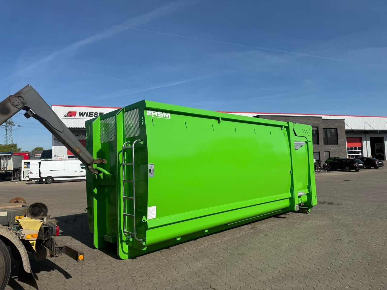 RSM Abrollcontainer 38m³ mit hydr. Heckklappe - Prikolica za prevoz kontejnera/ Prikolica sa promenjivim sandukom: slika 2 RSM Abrollcontainer 38m³ mit hydr. Heckklappe - Prikolica za prevoz kontejnera/ Prikolica sa promenjivim sandukom: slika 2