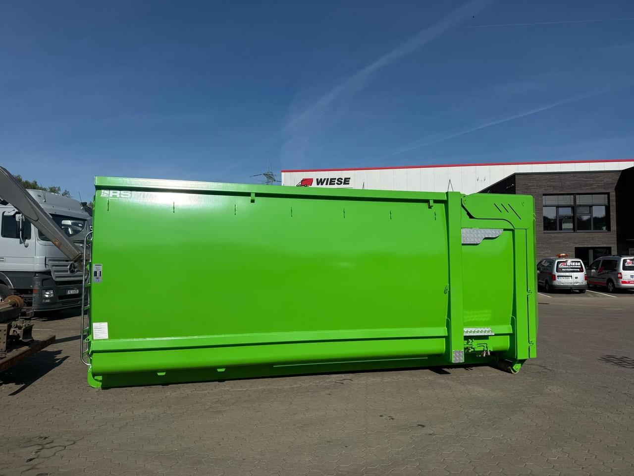 RSM Abrollcontainer 38m³ mit hydr. Heckklappe - Poluprikolica za prevoz kontejnera/ Poluprikolica sa promenjivim sandukom: slika 2 RSM Abrollcontainer 38m³ mit hydr. Heckklappe - Poluprikolica za prevoz kontejnera/ Poluprikolica sa promenjivim sandukom: slika 2