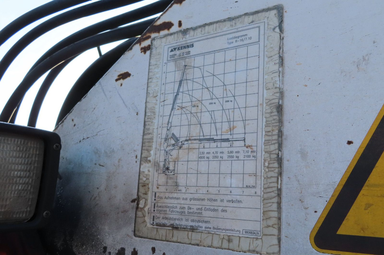 Rollkran Auflieger Kennis - Plato poluprikolica: slika 5 Rollkran Auflieger Kennis - Plato poluprikolica: slika 5