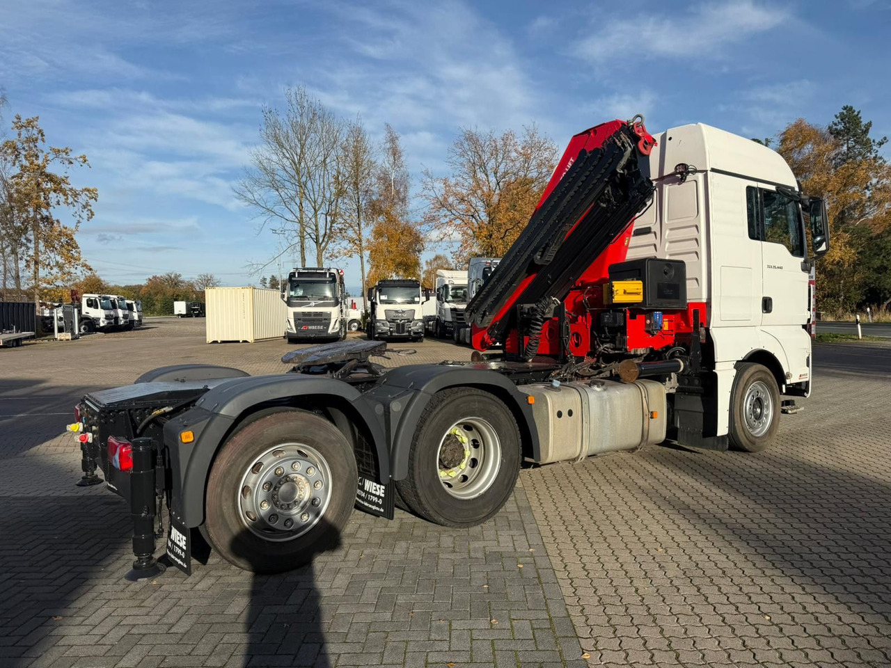 MAN TGX 26.440 6x2 mit HMF 3000-K5 Kran Top Zustand - Tegljač: slika 5 MAN TGX 26.440 6x2 mit HMF 3000-K5 Kran Top Zustand - Tegljač: slika 5