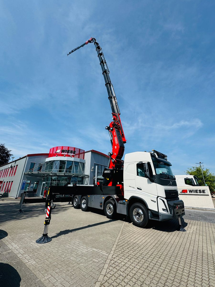 Volvo FH 540 mit Fassi F2150RAL Fly Jib + Winde - Kamion sa tovarnim sandukom, Kamion sa dizalicom: slika 5 Volvo FH 540 mit Fassi F2150RAL Fly Jib + Winde - Kamion sa tovarnim sandukom, Kamion sa dizalicom: slika 5
