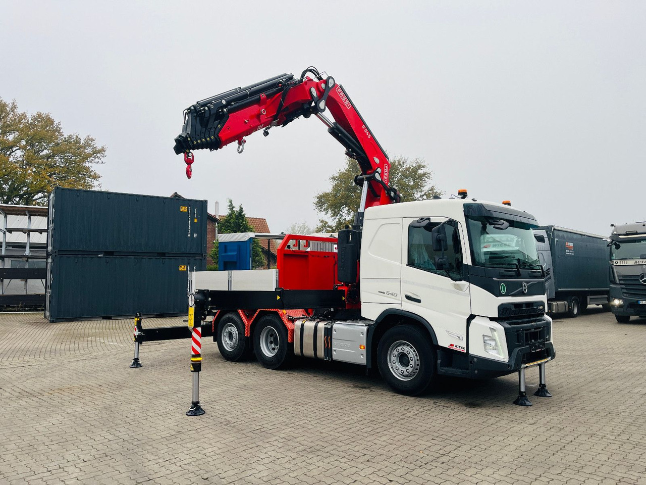 Volvo FMX 540 6x2 mit F545RA.2.28 - Kamion sa tovarnim sandukom, Kamion sa dizalicom: slika 1 Volvo FMX 540 6x2 mit F545RA.2.28 - Kamion sa tovarnim sandukom, Kamion sa dizalicom: slika 1